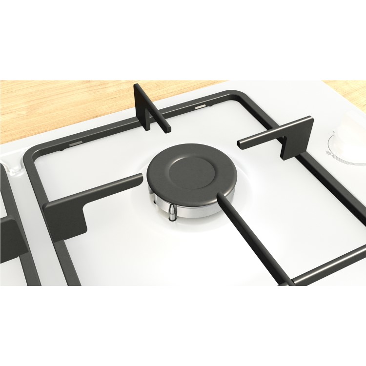 Refurbished Bosch Series 2 60cm 4 Burner Gas Hob - White