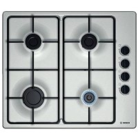 Bosch Series 2 58cm 4 Burner Gas Hob - Stainless Steel