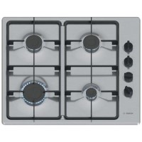 Bosch Series 2 60cm 4 Burner Gas Hob - Stainless Steel Bosch Series 2 60cm 4 Burner Gas Hob - Stainless Steel