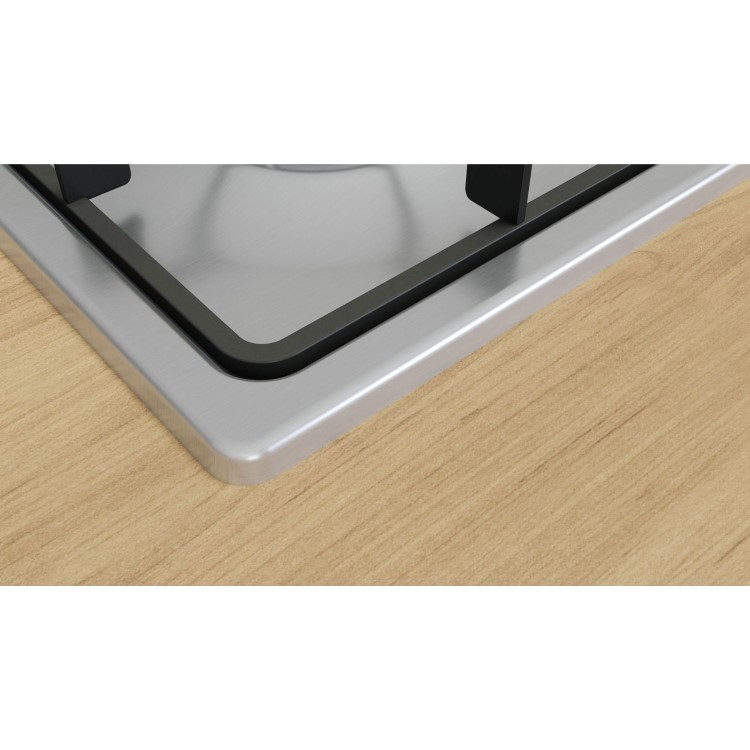 Bosch Series 2 60cm 4 Burner Gas Hob - Stainless Steel