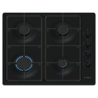 Refurbished Bosch Series 2 60cm 4 Burner Gas Hob - Black Refurbished Bosch Series 2 60cm 4 Burner Gas Hob - Black