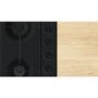 Refurbished Bosch Series 2 60cm 4 Burner Gas Hob - Black