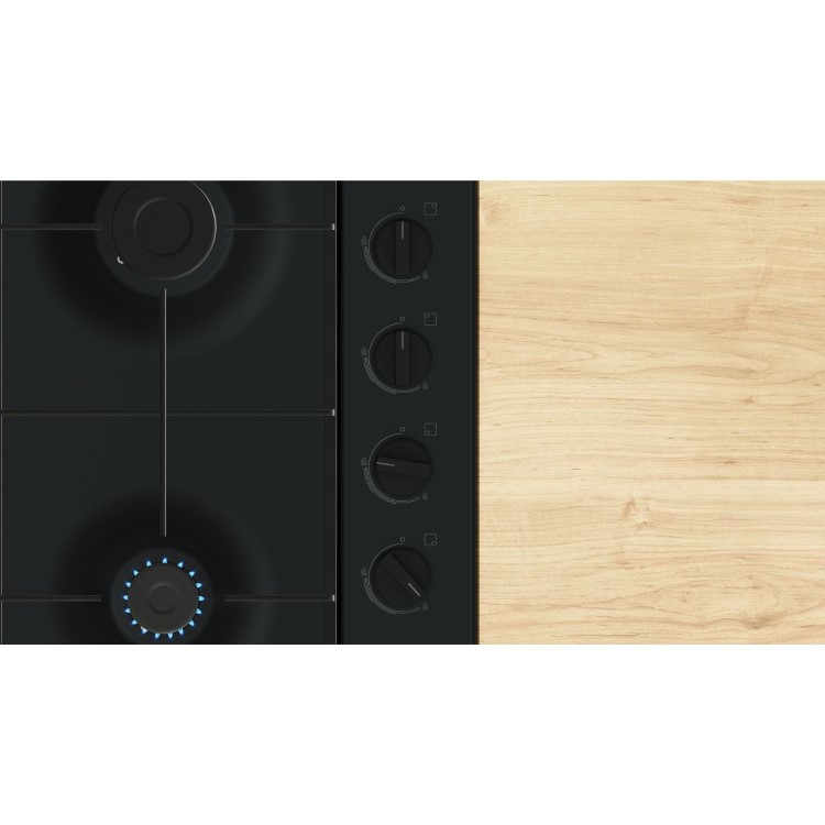 Refurbished Bosch Series 2 60cm 4 Burner Gas Hob - Black