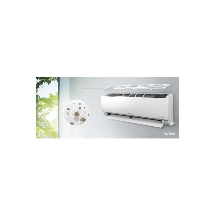 LG DualCool 18000 BTU WiFi Smart DC Inverter Wall Split Air Conditioner with Heat Pump