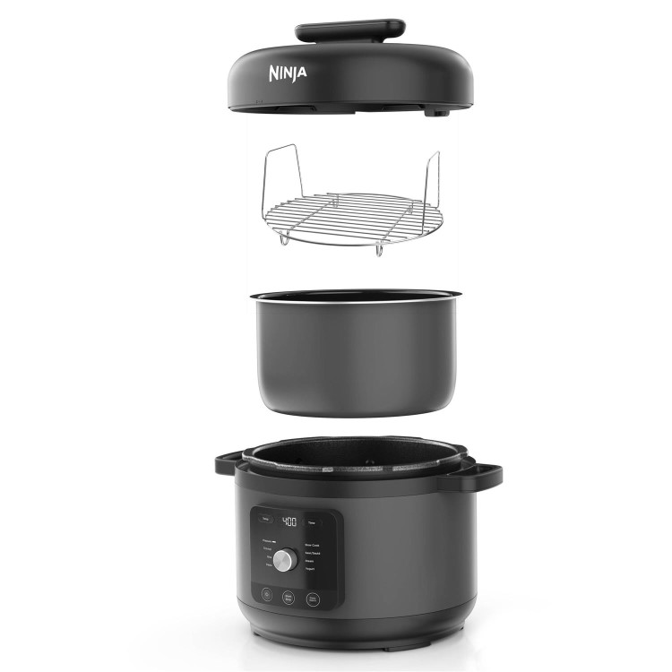 Ninja PC201UK HyperHeat 9-in-1 Pressure & Rice Cooker 6L – Fast Multi Cooker