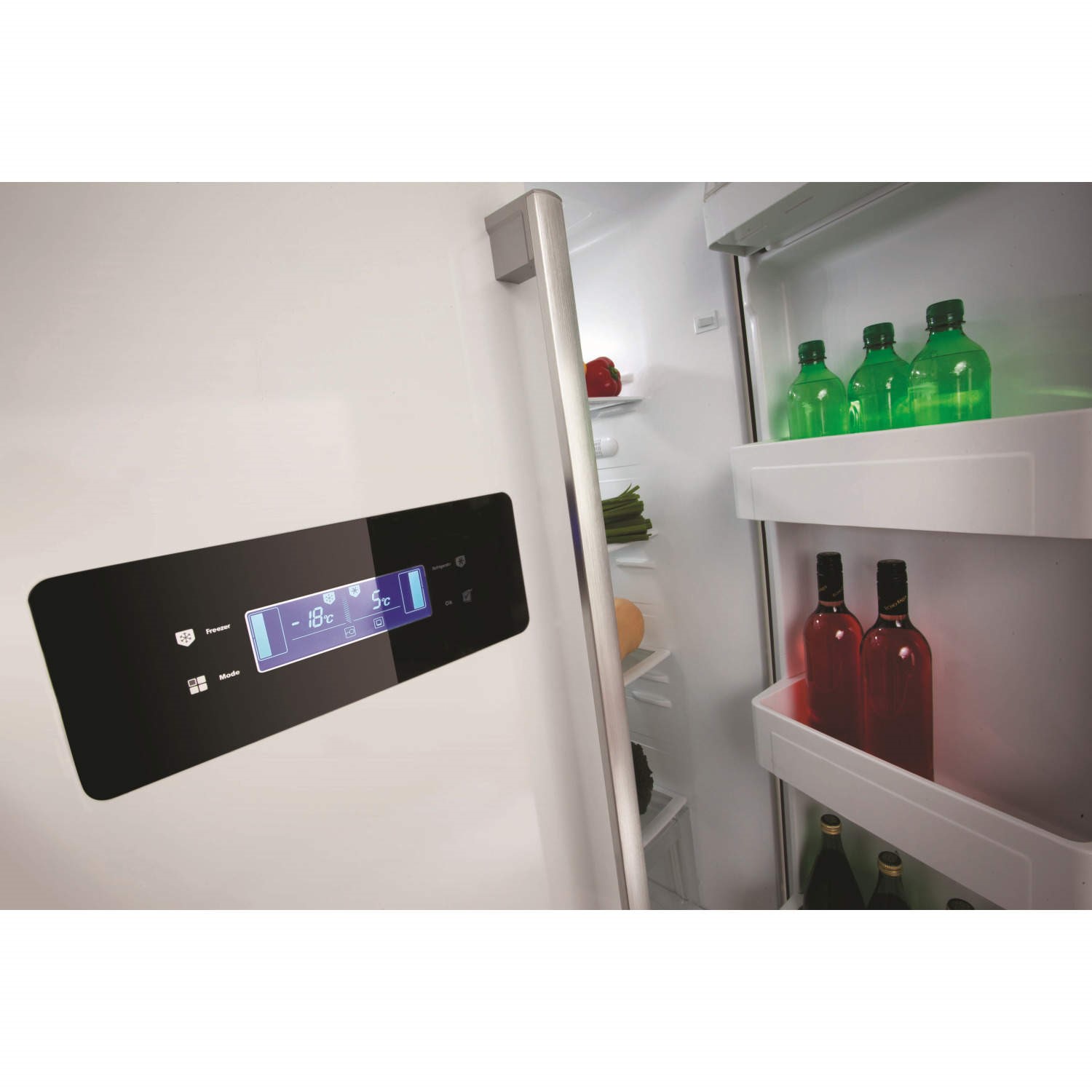 CDA PC50WH White 550 Litre American Fridge Freezer Appliances Direct