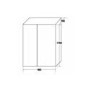 CDA PC50SC Stainless Steel Look 550 Litre American Fridge Freezer