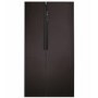 GRADE A2 - CDA PC52BL American Style Side By Side Fridge Freezer A+ Rated Black Colour
