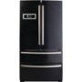 CDA PC87BL American Style Two Door Two Drawer Freestanding Fridge Freezer - Black