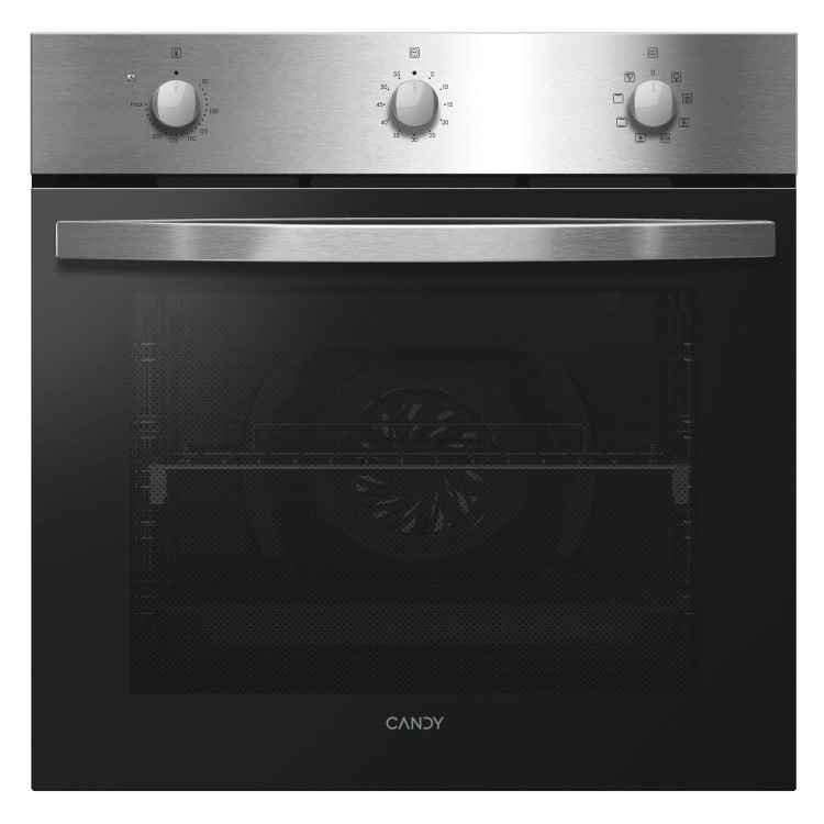 Candy PCI27XCHW6LXS Electric Single Oven and Gas Hob Pack - Stainless Steel