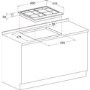 GRADE A2 - Hotpoint PCN641IXH 60cm Four Burner Gas Hob Stainless Steel