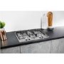 GRADE A2 - Hotpoint PCN641IXH 60cm Four Burner Gas Hob Stainless Steel