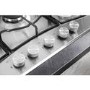 Hotpoint PCN752UIXH 73cm 5 Burner Gas Hob - Stainless Steel