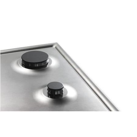 Bosch PCP615B90B Avantixx 60cm Front Control Gas Hob - Brushed Steel