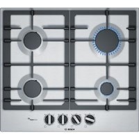 GRADE A2 - Bosch PCP6A5B90 60cm  Gas Hob in Stainless steel