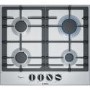 GRADE A1 - Bosch PCP6A5B90 60cm  Gas Hob in Stainless steel