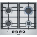 A1/PCP6A5B90 Refurbished Bosch PCP6A5B90 60cm 4 Burner Gas Hob Stainless Steel