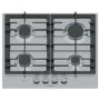 Bosch Series 6 60cm 4 Burner Gas Hob - Stainless Steel