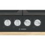 Bosch Series 6 60cm 4 Burner Gas Hob - Black