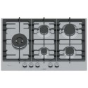 PCS7A5I90 Bosch Series 6 75cm 5 Burner Gas Hob - Stainless Steel