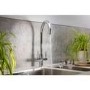 Abode Hemista Dual Lever Slimline 3 in 1 Boiling Water Tap - Chrome