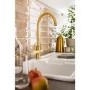 Abode Hemista Dual Lever Slimline 3 in 1 Boiling Water Tap - Brushed Brass