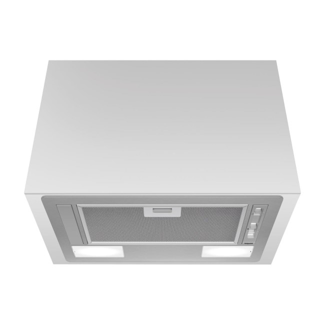 Hotpoint PCT64FLSS 53cm Canopy Cooker Hood - Stainless Steel