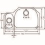 Franke PCX160R Prestige Undermount Sink With Right Hand Half Bowl