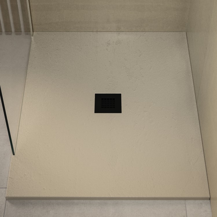 Black Grill Waste Cover - Slate Tray