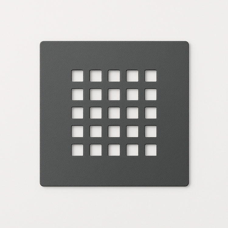 Graphite Grill Waste Cover - Slate Trays