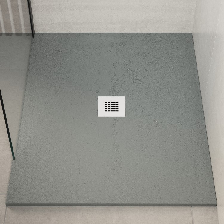 White Grill Waste Cover - Slate Trays