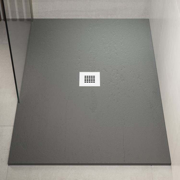 White Grill Waste Cover - Slate Trays