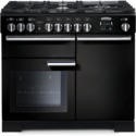 Rangemaster Professional Deluxe 100cm Dual Fuel Range Cooker - Black