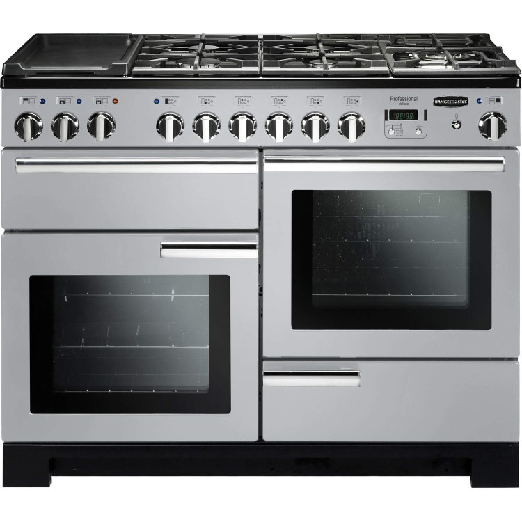Rangemaster 10590 Professional Deluxe 110cm Dual Fuel Range Cooker - Royal Pearl