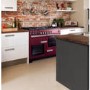 Rangemaster 97540 Professional Deluxe 110cm Dual Fuel Range Cooker - Cranberry
