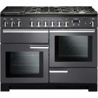 Rangemaster Professional Deluxe 110cm Dual Fuel Range Cooker - Slate Grey