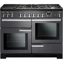 Rangemaster Professional Deluxe 110cm Dual Fuel Range Cooker - Slate Grey