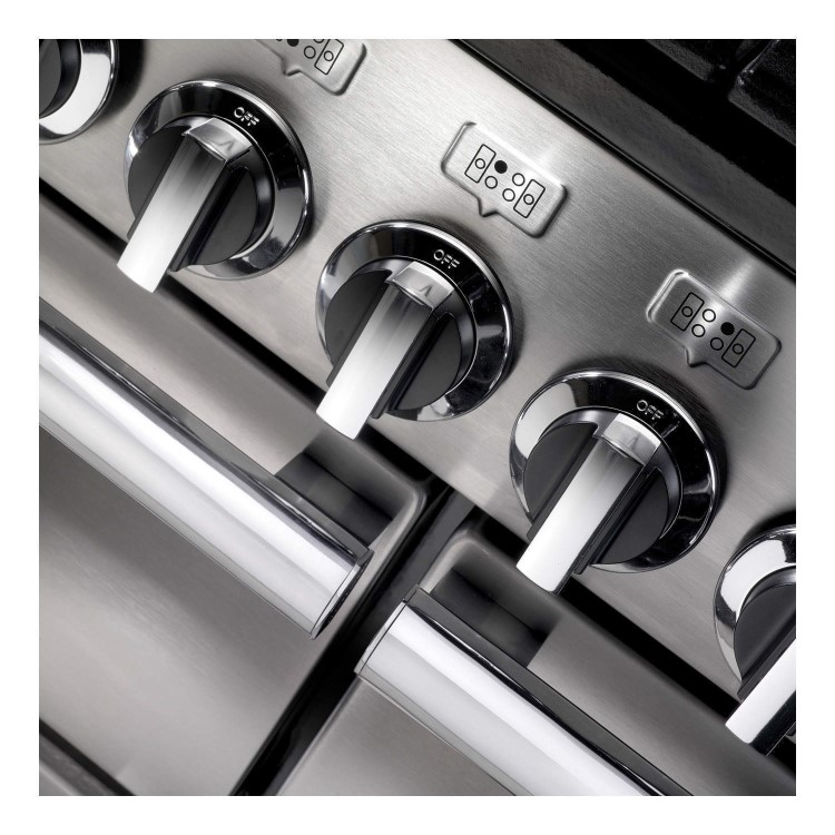 Rangemaster Professional Plus 100cm Gas Range Cooker - Black