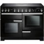 Rangemaster Professional Deluxe 110cm Electric Induction Range Cooker - Black