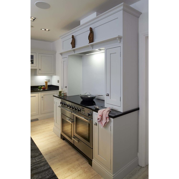 Rangemaster 97540 Professional Deluxe 110cm Dual Fuel Range Cooker - Cranberry