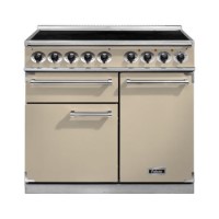 Falcon Deluxe 100cm Electric Range Cooker with Induction Hob -Cream