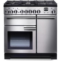 Rangemaster Professional Deluxe 90cm Dual Fuel Range Cooker - Stainless Steel