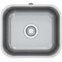 GRADE A1 - Astracast PE10XXTRAVSK Perth Stainless Steel 1 Bowl Undermount Sink