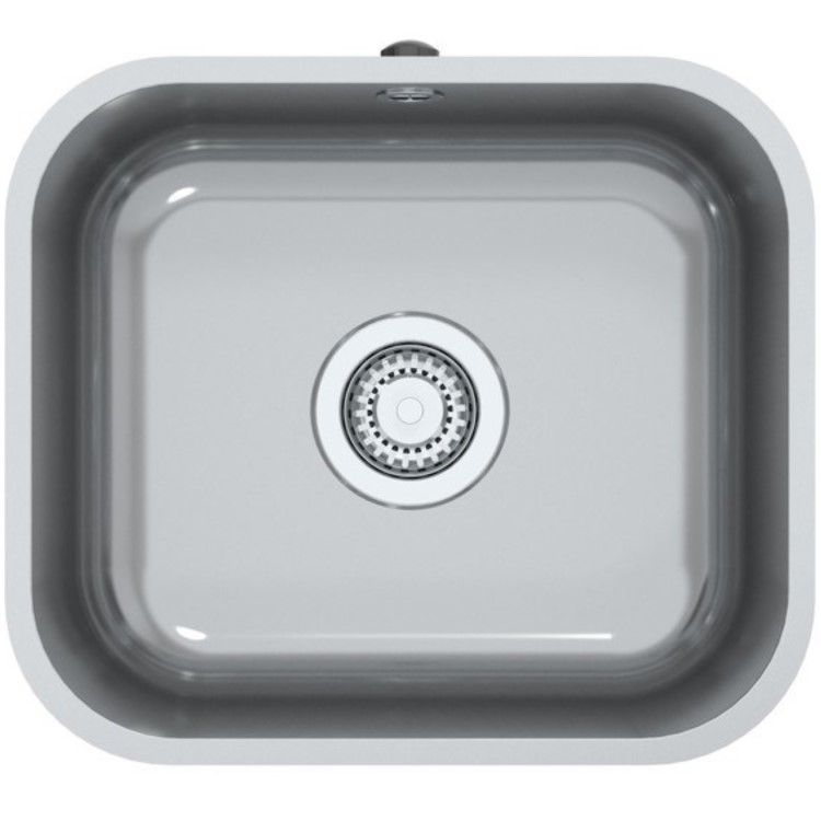 GRADE A1 - Astracast PE10XXTRAVSK Perth Stainless Steel 1 Bowl Undermount Sink