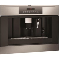 AEG PE4512-M Fully Automatic Built In Coffee Machine in Anti-fingerprint Stainless Steel