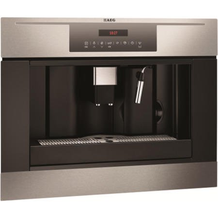 AEG PE4512-M Fully Automatic Built In Coffee Machine in Anti-fingerprint Stainless Steel