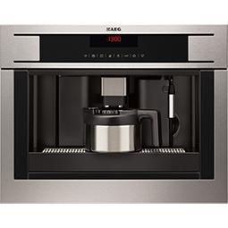 AEG PE4561-M Coffee Machine in Stainless Steel with antifingerprint coating