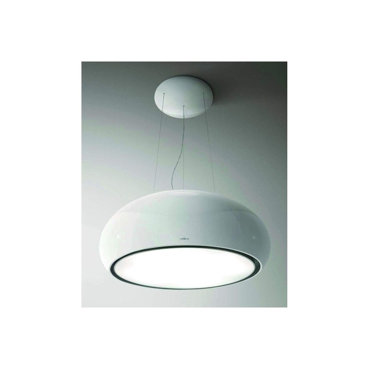 GRADE A1 - Elica PEARL-SS 80cm Ceiling Mounted Island Decorative Cooker Hood Stainless Steel