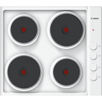 Bosch PEE682CA1 Serie 2 58cm Electric Sealed Plate Hob - White