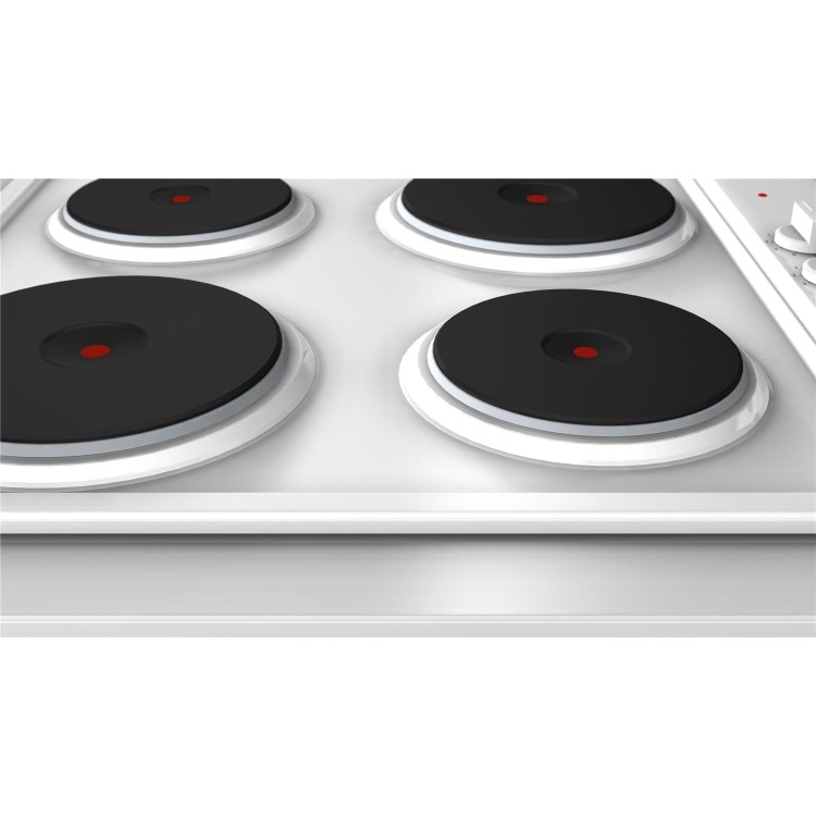 Bosch PEE682CA1 Serie 2 58cm Electric Sealed Plate Hob - White